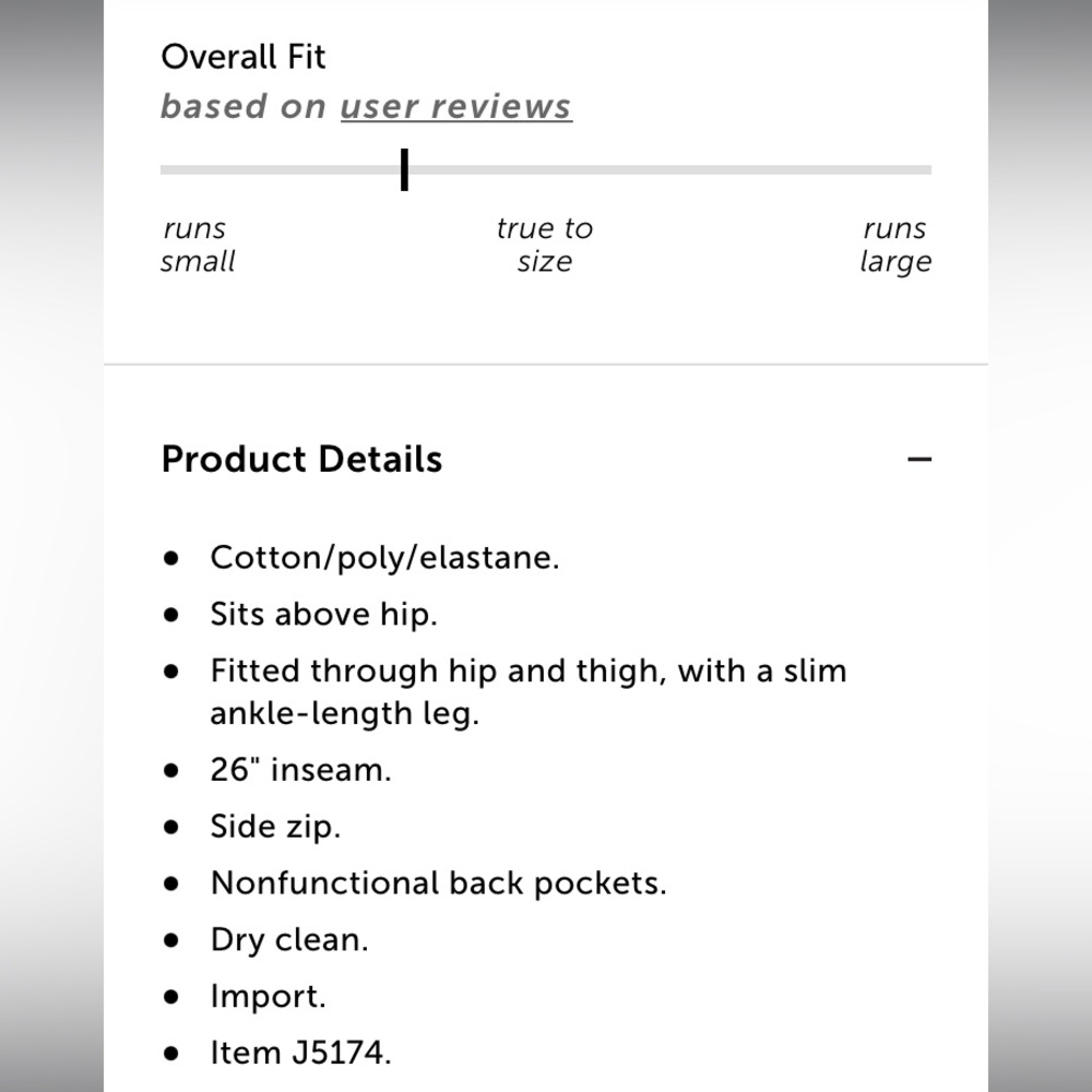 Jcrew factory Winnie pant - Picture 2 of 5